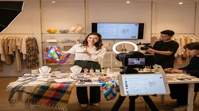 Set up a live stream shopping event for your small business